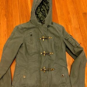 Army green jacket